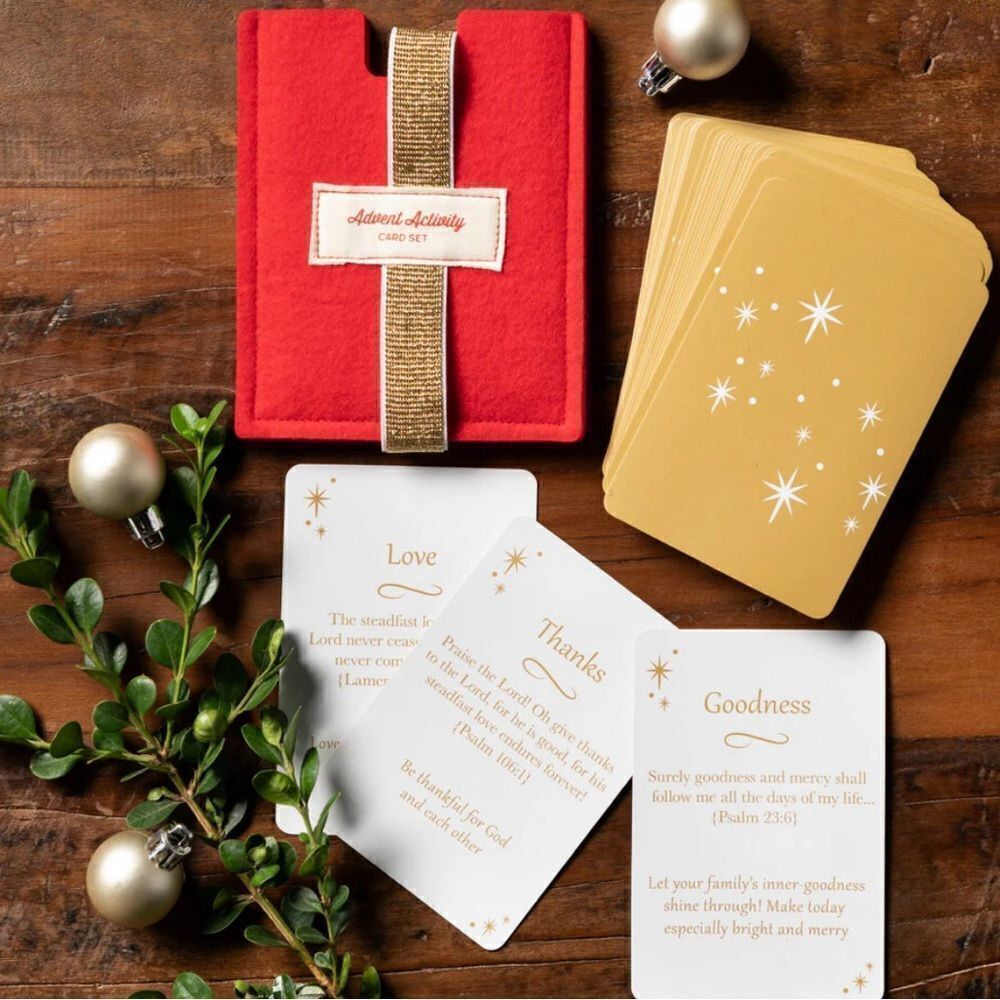 DEMDACO advent activity card set NEW